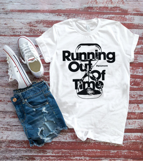 Paramore Running Out Of Time Hourglass T-Shirt