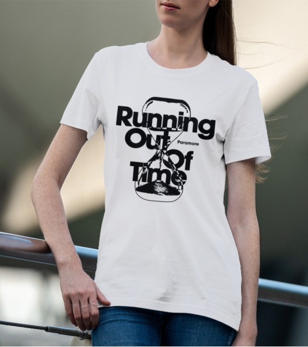 Paramore Running Out Of Time Hourglass T-Shirt