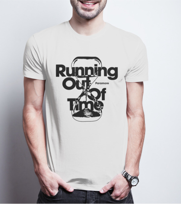 Paramore Running Out Of Time Hourglass T-Shirt
