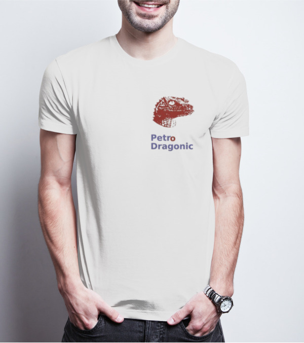 Petro Dragonic ACDC Dinosaur Skull T-Shirt