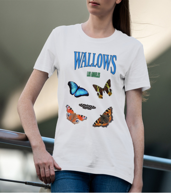 WALLOWS LOS ANGELES BUTTERFLIES T-Shirt
