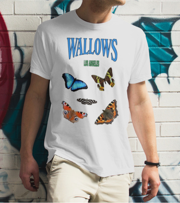 WALLOWS LOS ANGELES BUTTERFLIES T-Shirt