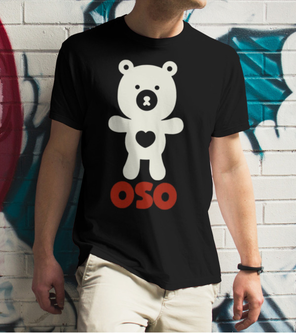 Wicked Naughty Oso Gay Bear Heart T-Shirt