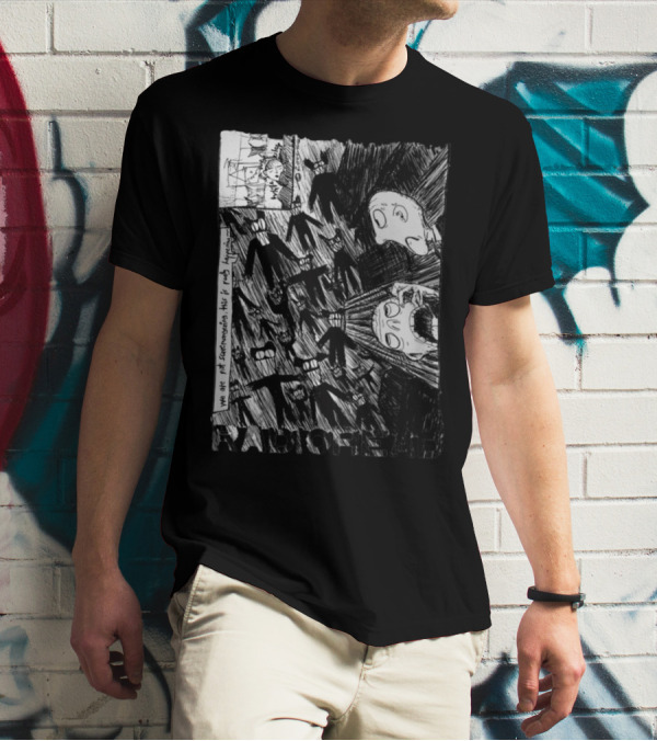 Radiohead Scribble We Are Not Scaremongering This Is Really Happening T-Shirt