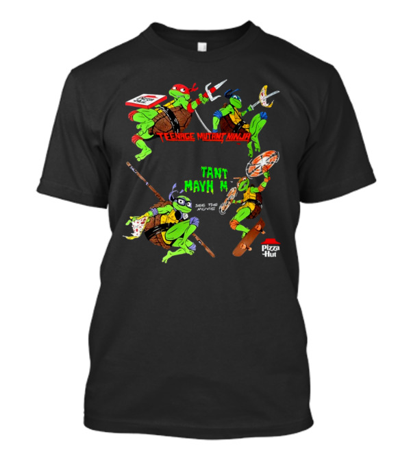Teenage Mutant Ninja Turtles Mutant Mayhem See The Movie Pizza Hut T-Shirt