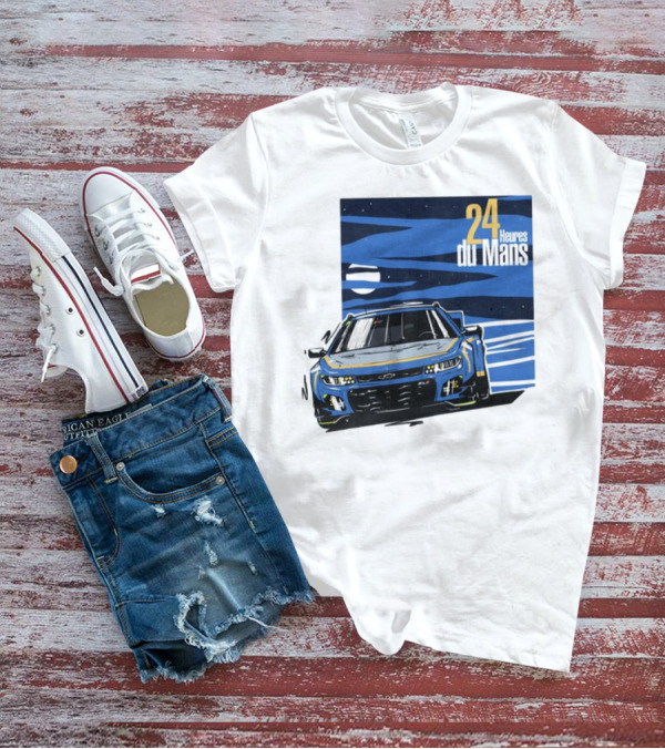24 Heures Du Mans Racing Car Scene Cam De Bastiani T-Shirt