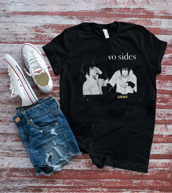 I Have Two Sides Mentally Unstable Gay Anime Character Contrasts T-Shirt