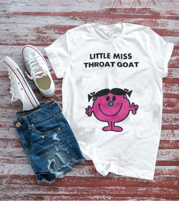 Little Miss Throat Goat Mr. Men T-Shirt