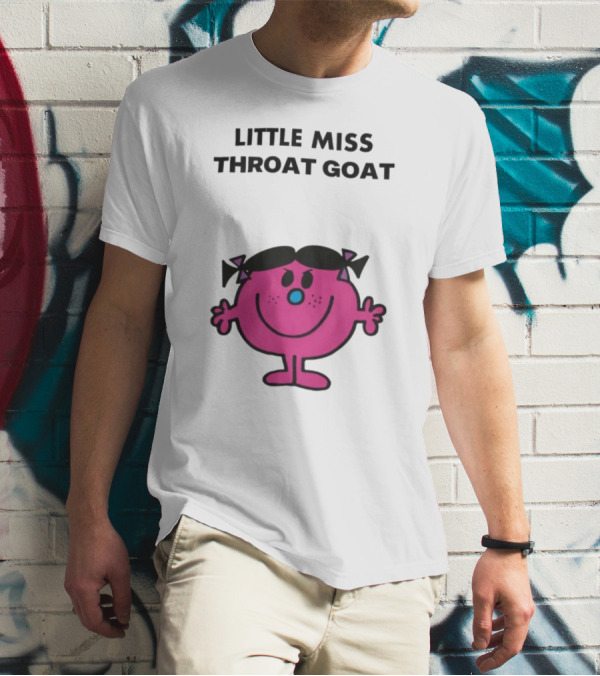 Little Miss Throat Goat Mr. Men T-Shirt