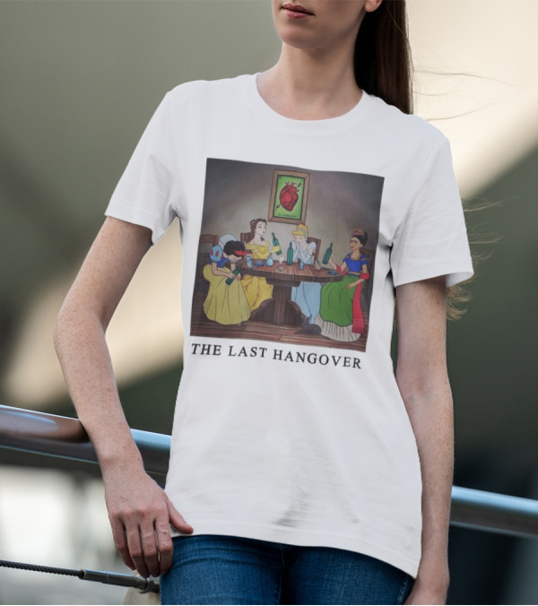 The Last Hangover Princesses With Frida Khalo At Party T-Shirt
