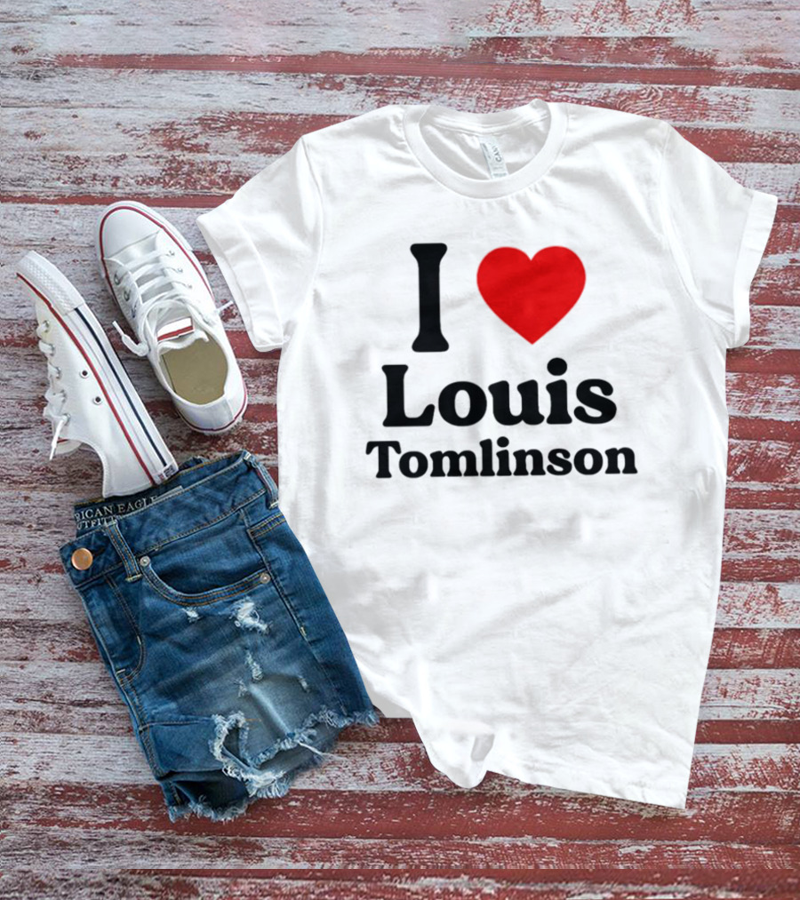 I Love Heart Louis Tomlinson T-Shirt