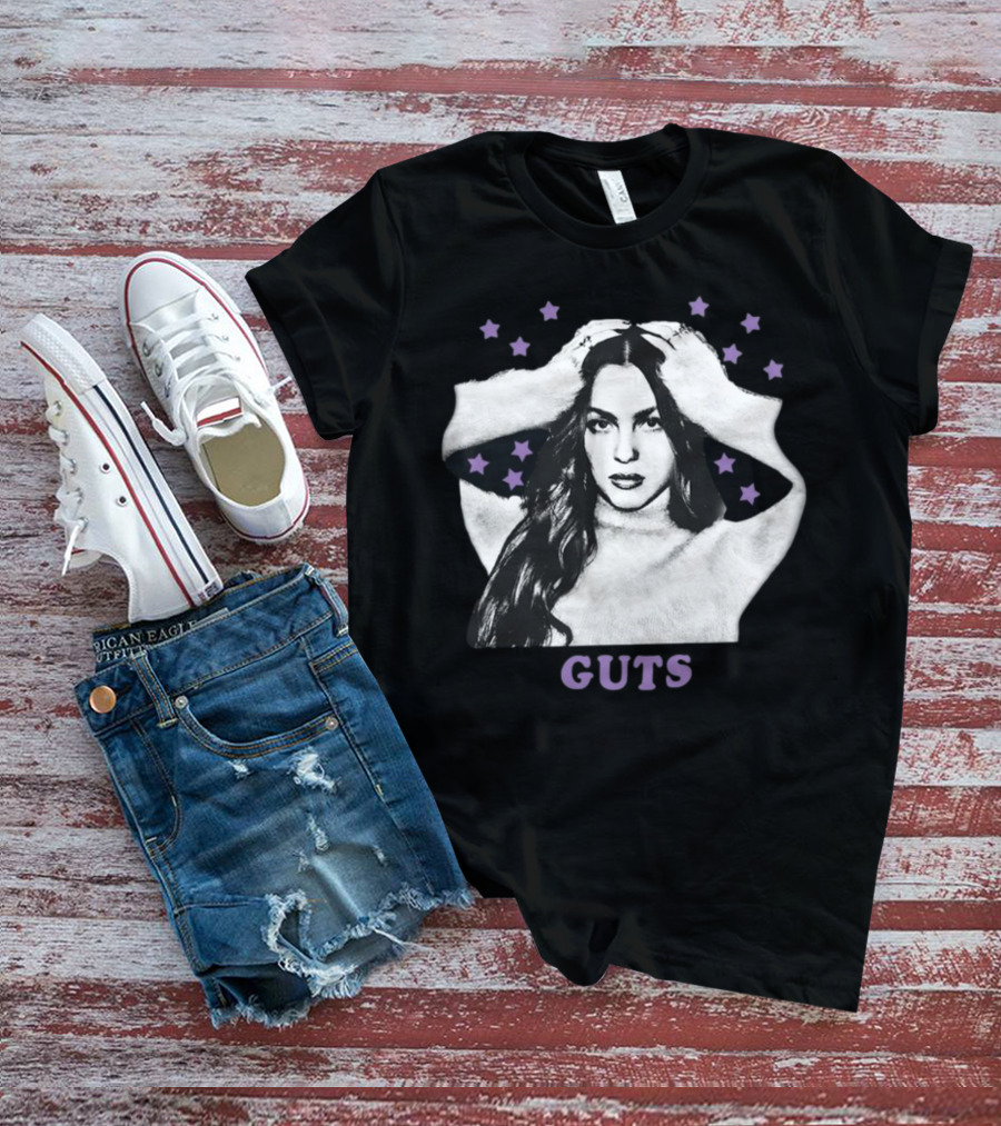 Guts Olivia Rodrigo New Stars T-Shirt