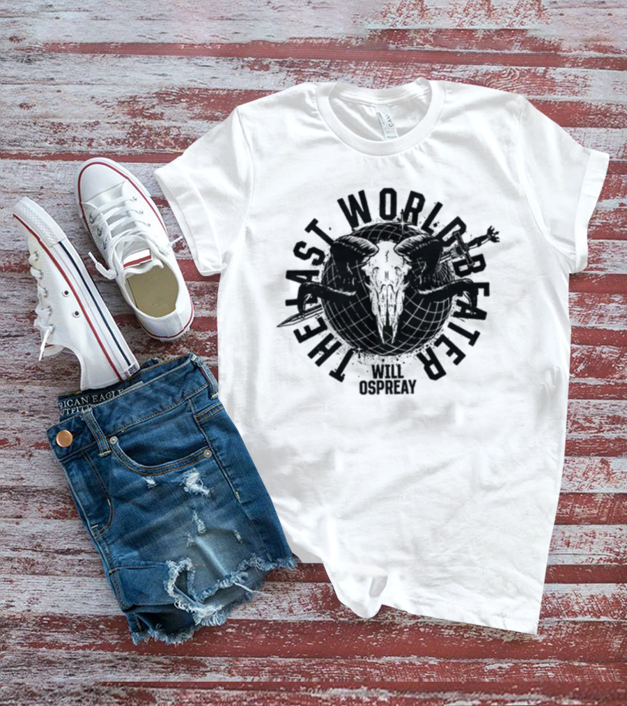 The Last World Beater Will Ospreay Skull And Wings T-Shirt