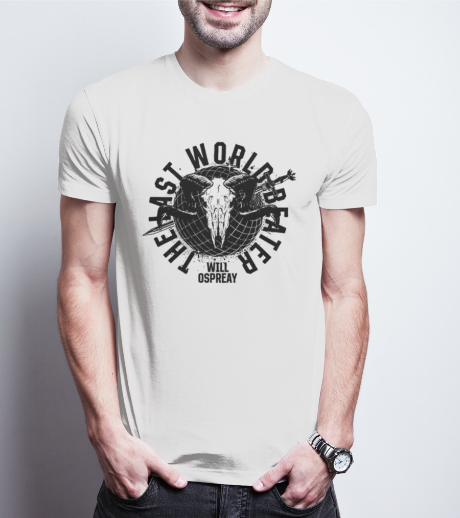 The Last World Beater Will Ospreay Skull And Wings T-Shirt