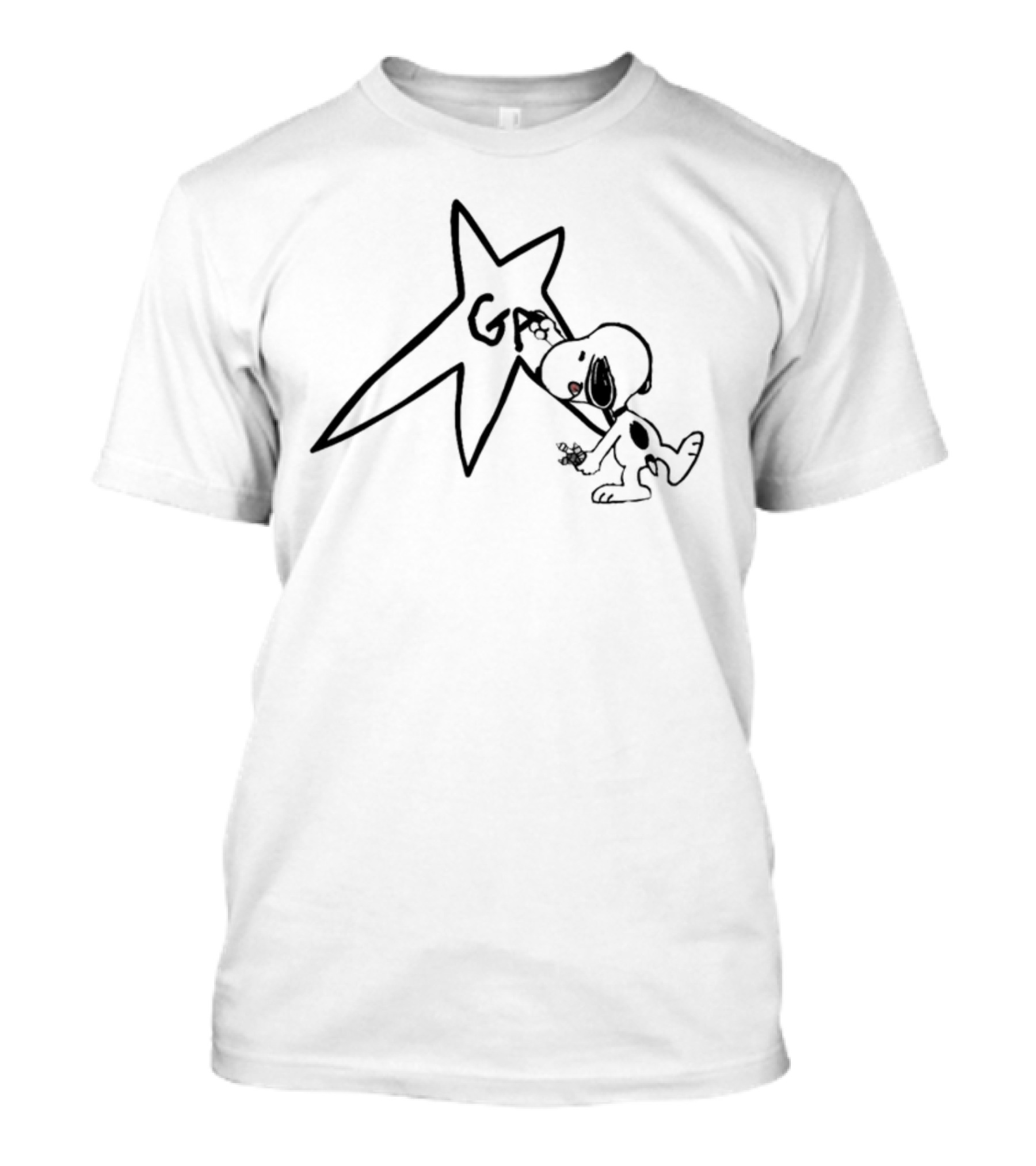 Snoopy Creating GP Star T-Shirt