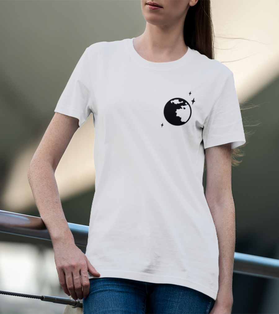 Ae X The Summer I Turned Pretty He Gave Me The Moon And The Stars Infinity Earth Moon Stars T-Shirt