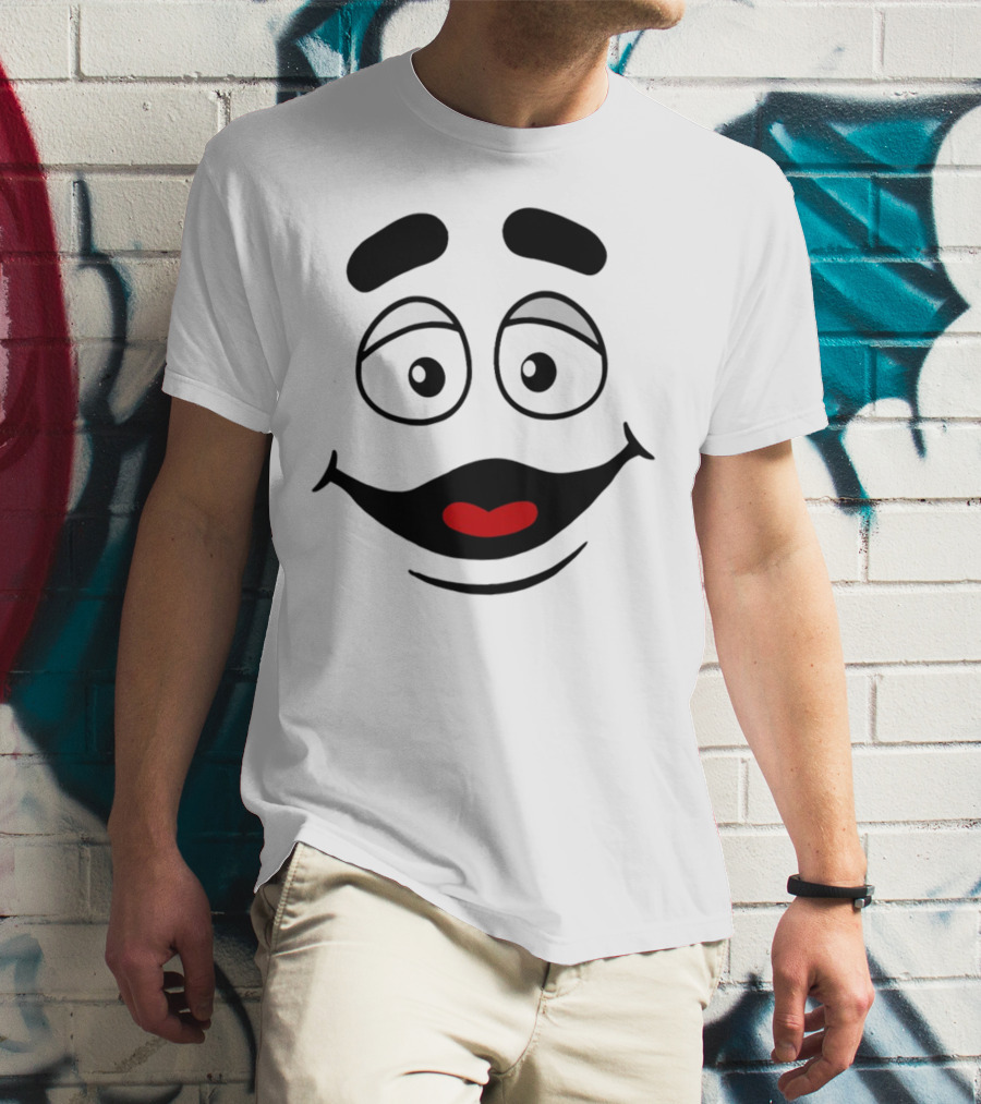 Goldenarchesunlimited Grimace Face Character Expression T-Shirt