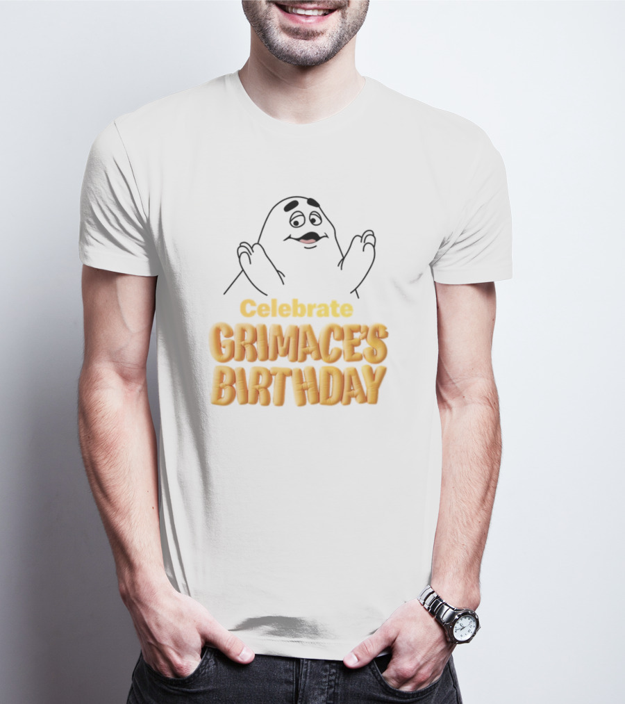 Celebrate Grimace's Birthday T-Shirt
