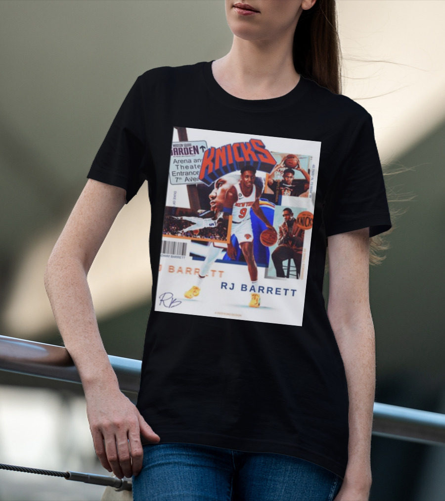 Madison Square Garden Knicks RJ Barrett 9 T-Shirt