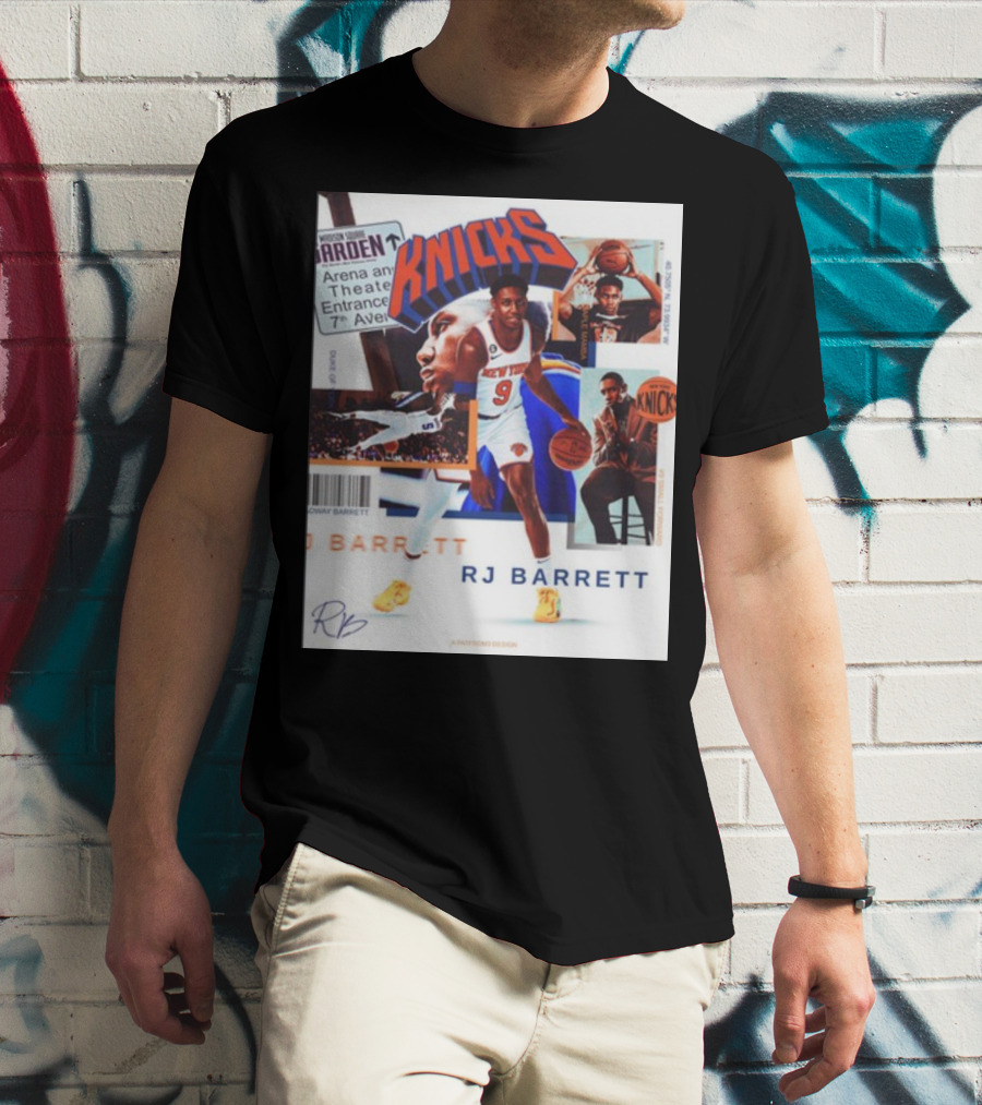 Madison Square Garden Knicks RJ Barrett 9 T-Shirt