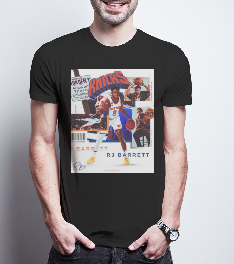 Madison Square Garden Knicks RJ Barrett 9 T-Shirt