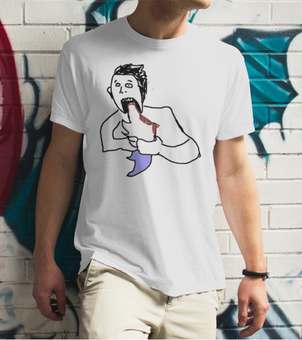 Elon Devouring His Twitter Bird T-Shirt