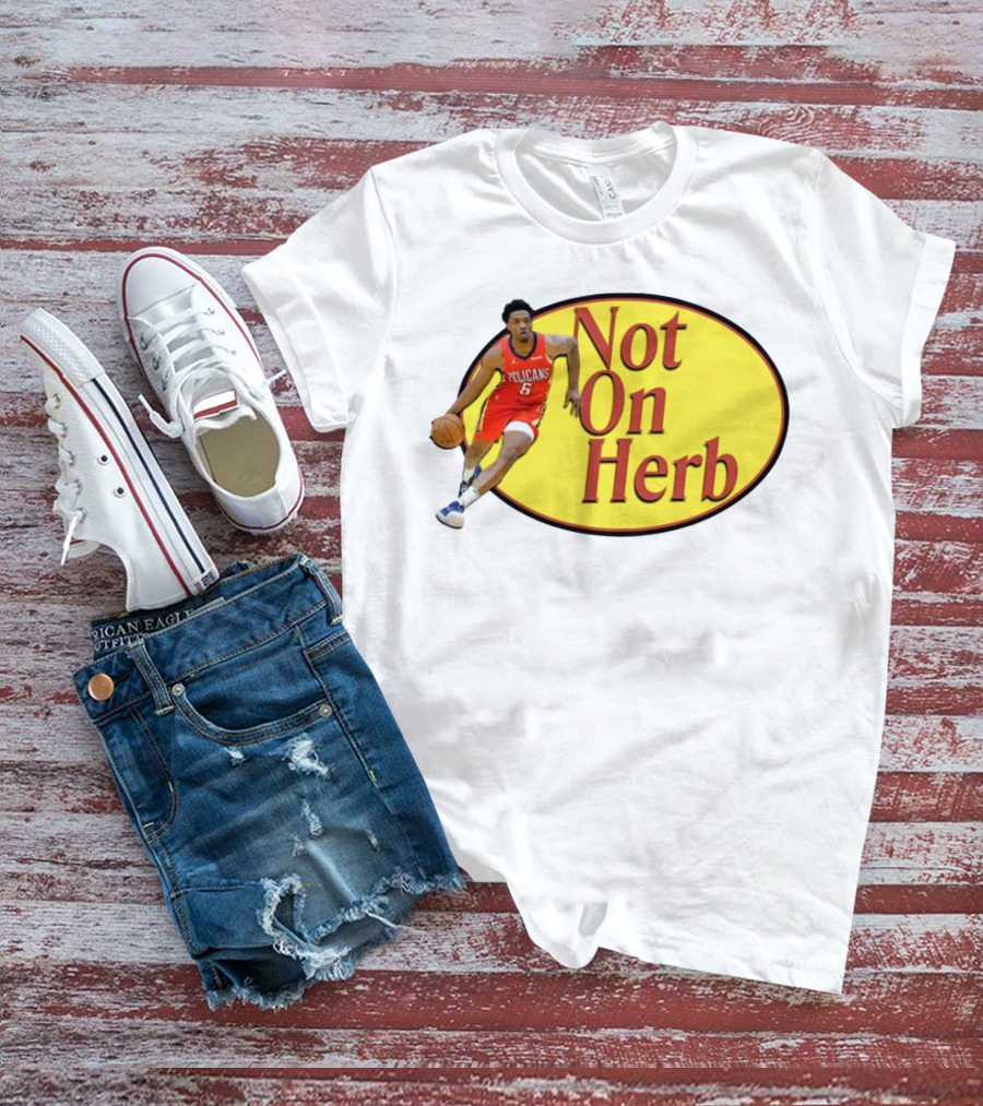 Herb Jones Not On Herb Pelicans Basketball T-Shirt