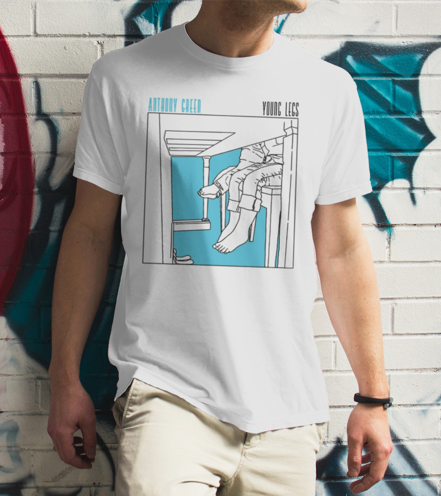 Anthony Green Young Legs Blue Chair T-Shirt