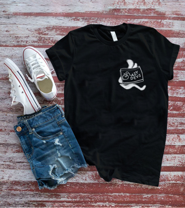 Lazy Devs Cozy Cat Pillow T-Shirt