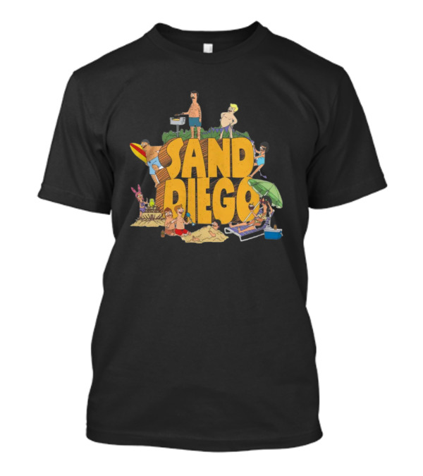 Bob's Burgers Sand Diego Beach Fun T-Shirt