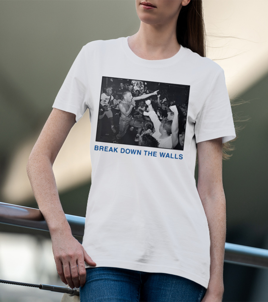Youth Of Today Break Down The Walls Live Performance Energy T-Shirt