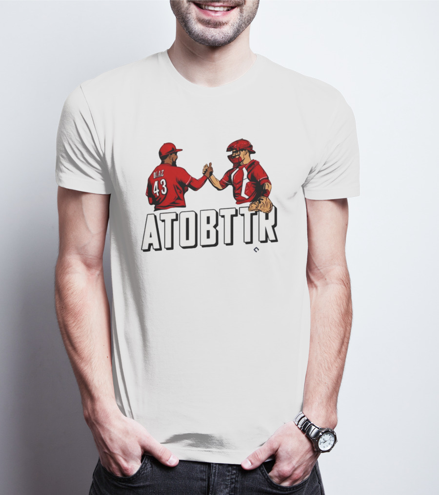 ATO8TTR Diaz 43 Cincinnati Baseball T-Shirt