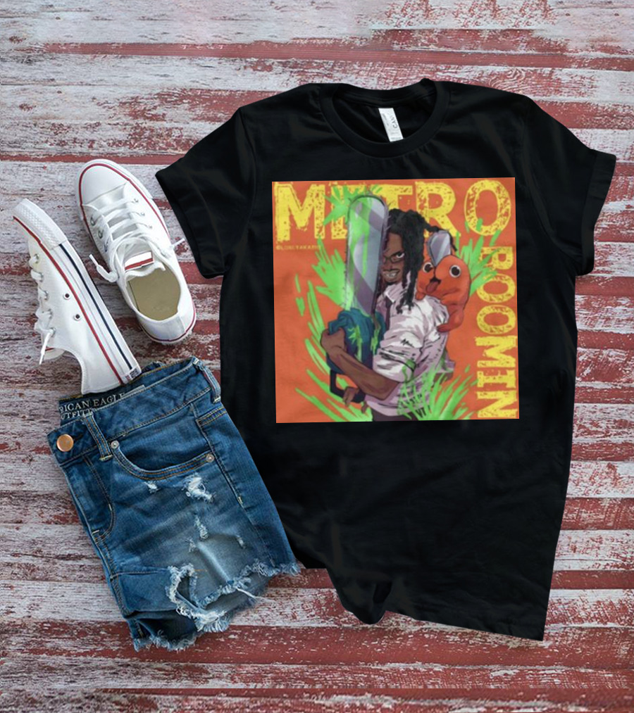 Metro Boomin Lordtakashi Chainsaw Character And Creature T-Shirt