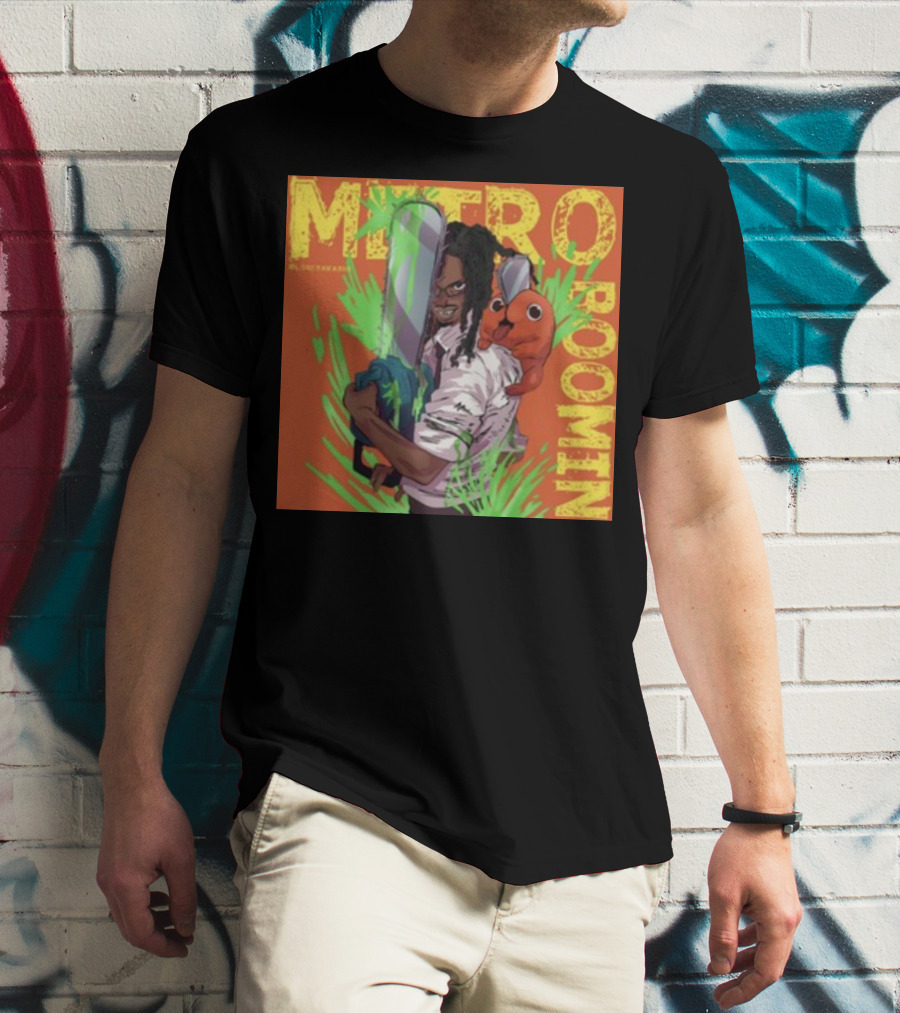 Metro Boomin Lordtakashi Chainsaw Character And Creature T-Shirt