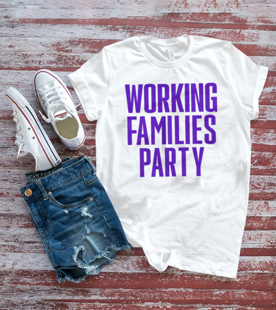 Working Families Party Bold Purple T-Shirt