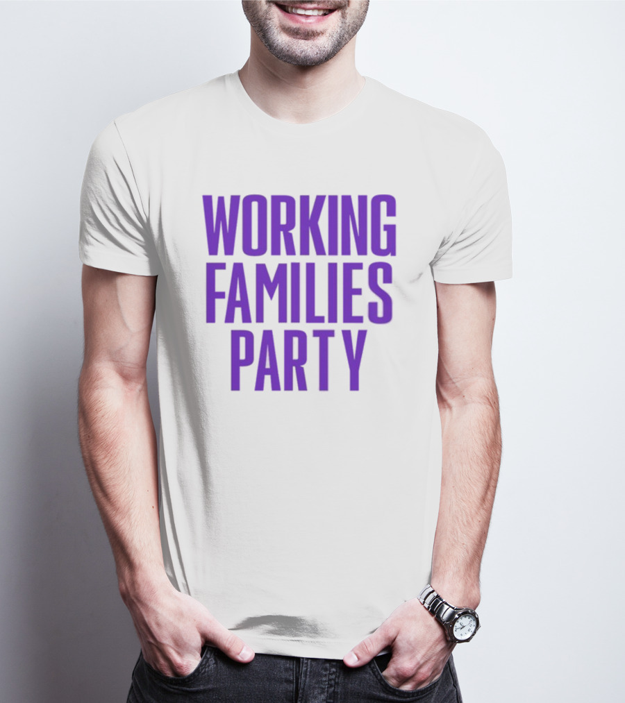 Working Families Party Bold Purple T-Shirt