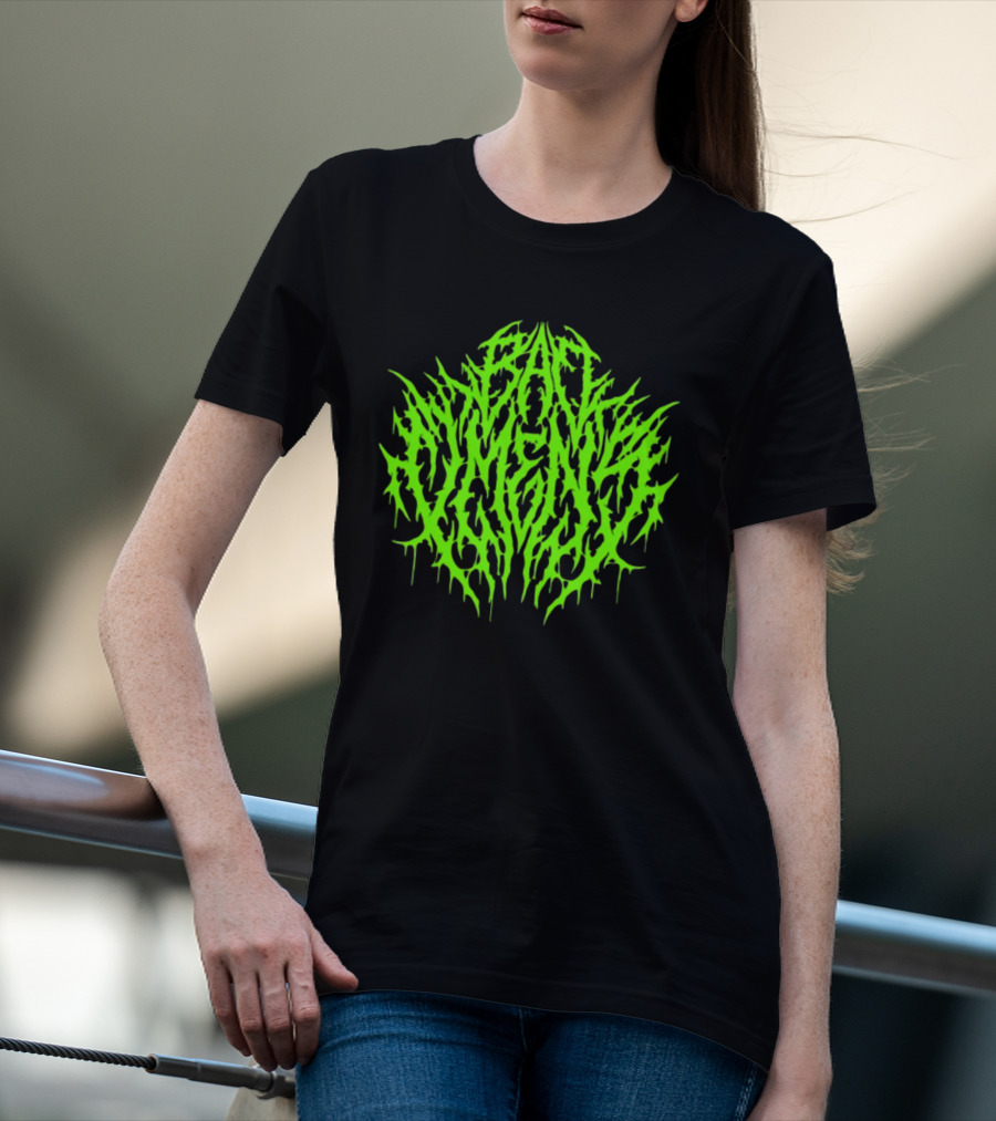 Bad Omens Green Dripping Metal T-Shirt
