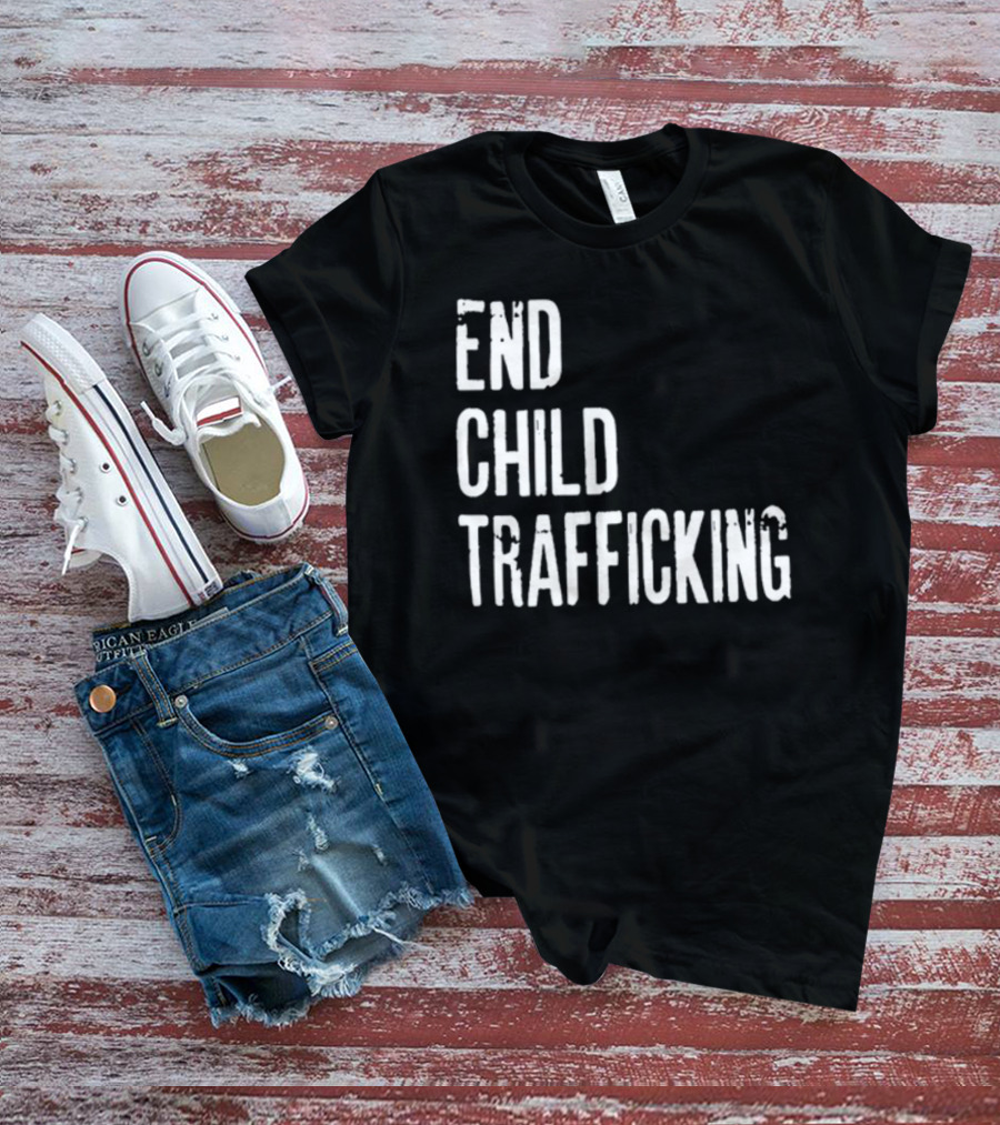 Irishpeachdesigns End Child Trafficking T-Shirt