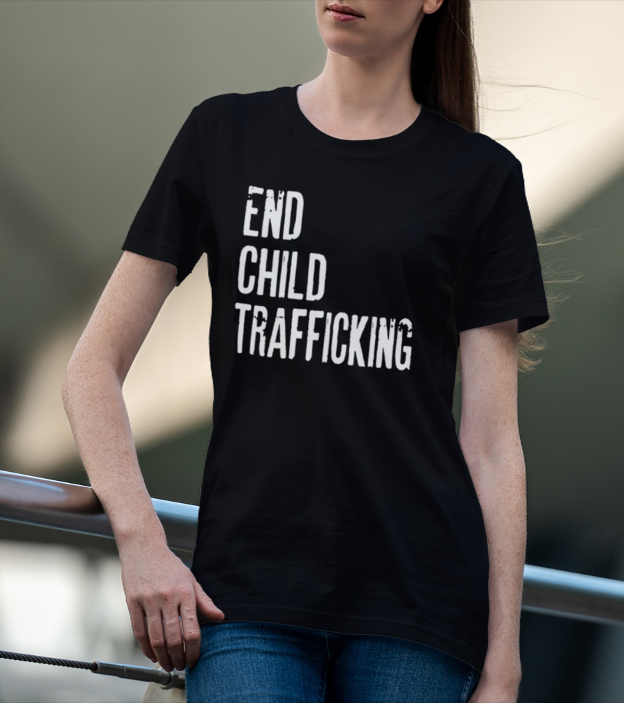 Irishpeachdesigns End Child Trafficking T-Shirt