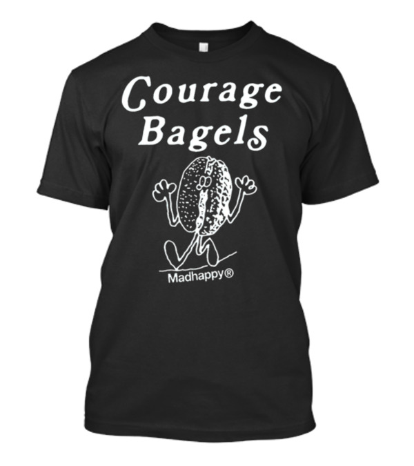 Courage Bagels Madhappy Smiling Bagel T-Shirt
