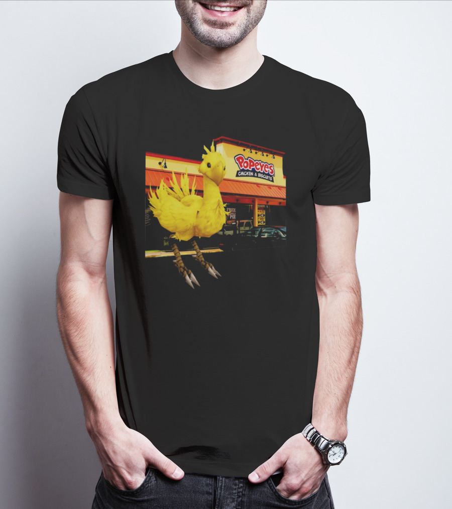 Mamonoworld Love That Chicken Popeyes Chicken And Biscuits T-Shirt