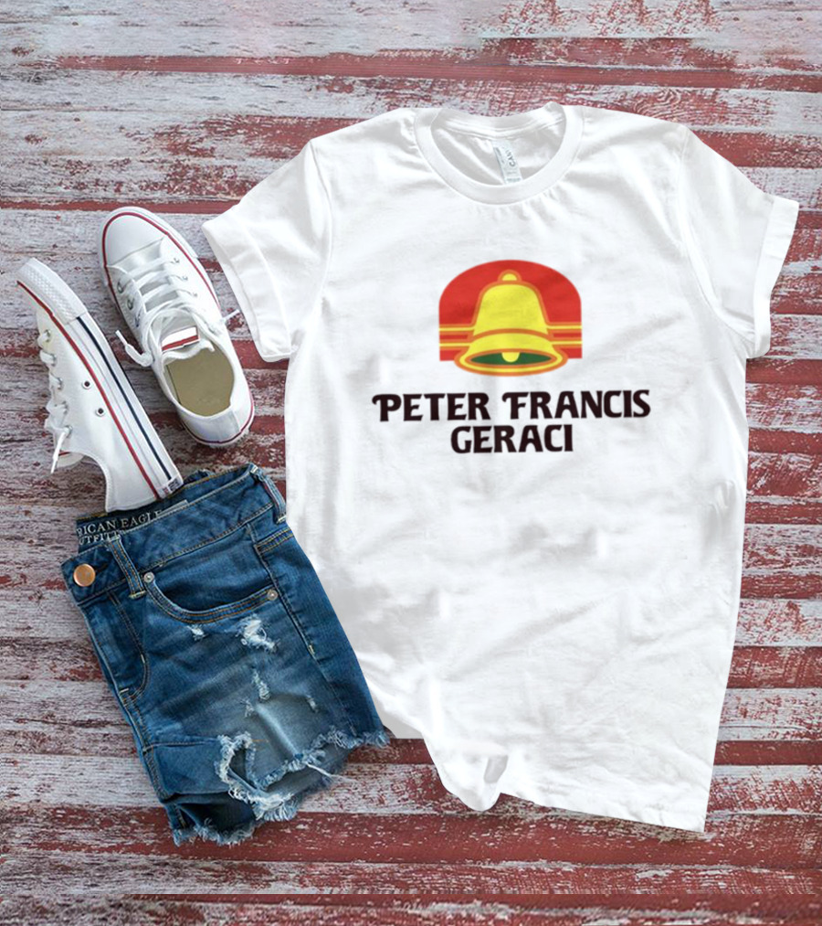 Harebraineddesign Vintage Logo Peter Francis Geraci T-Shirt