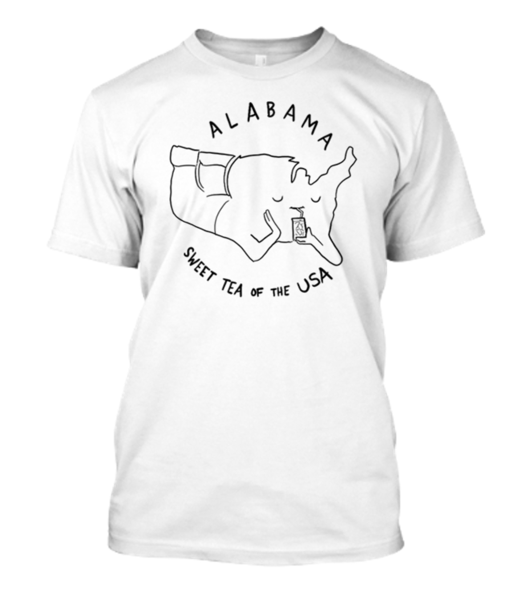 Alabama Sweet Tea Of The USA T-Shirt