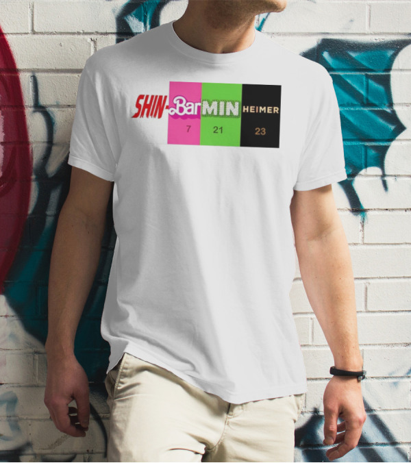 SHIN BARBIE MINIONS OPPENHEIMER 7 21 23 T-Shirt