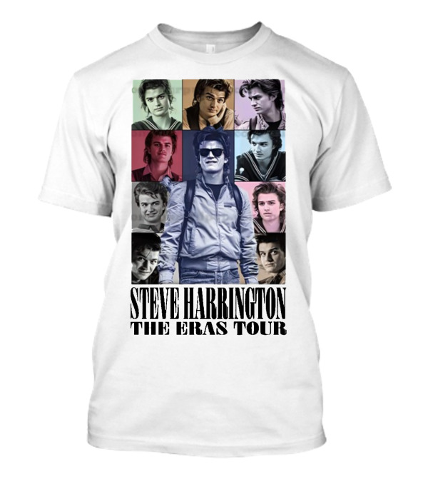 Steve Harrington The Eras Tour Character Collage T-Shirt