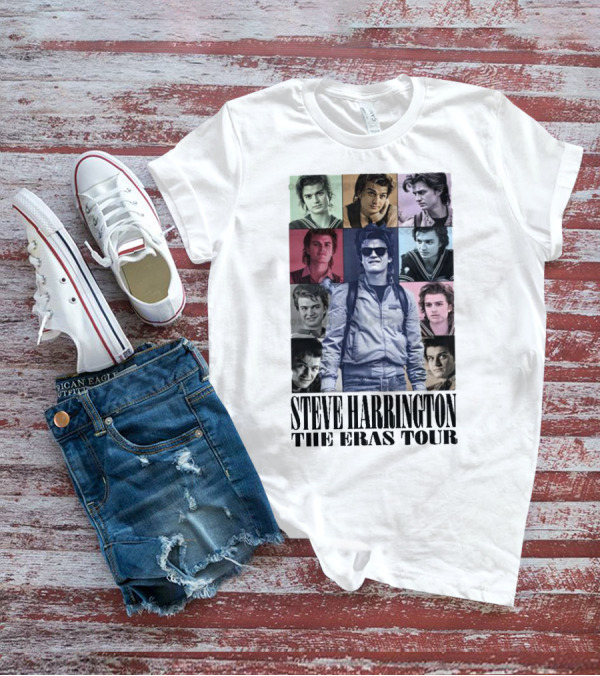 Steve Harrington The Eras Tour Character Collage T-Shirt