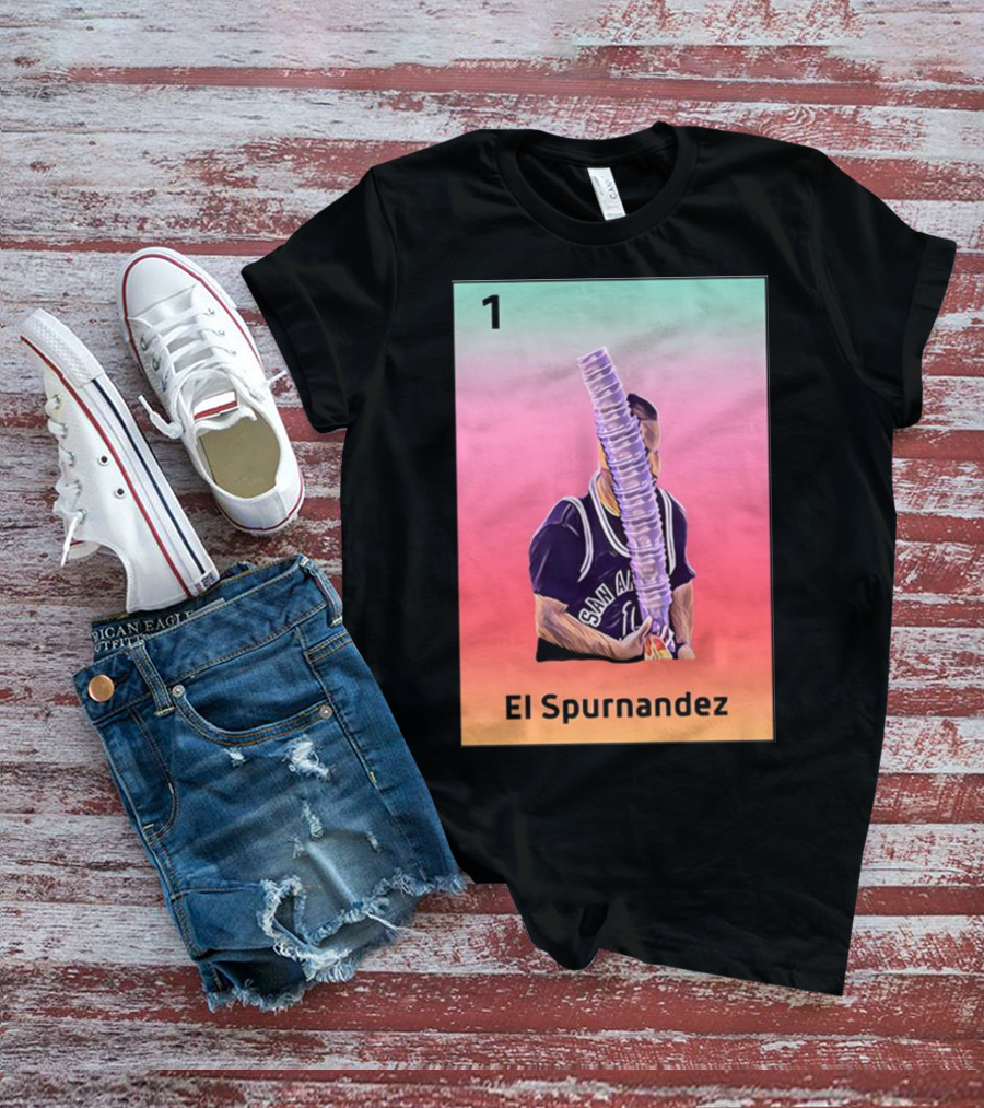 1 San Antonio El Spurnandez Bexar County Social Niosa T-Shirt