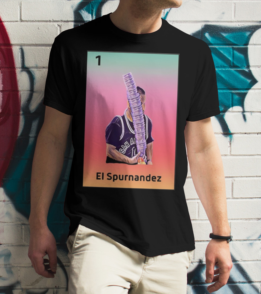 1 San Antonio El Spurnandez Bexar County Social Niosa T-Shirt