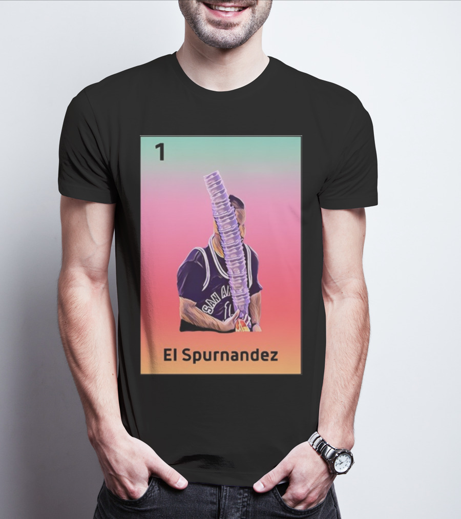 1 San Antonio El Spurnandez Bexar County Social Niosa T-Shirt