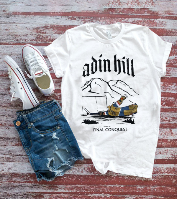 Adin Hill Uknight The Realm Final Conquest Golden Knight Victorious Save T-Shirt